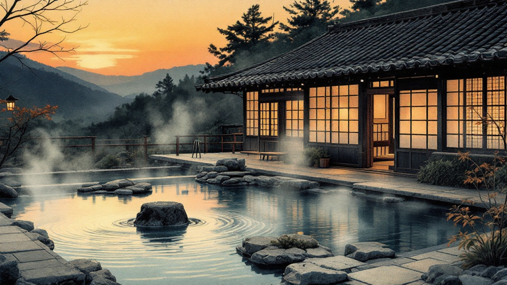 Kono Seaside Onsen Yuubae hot spring in Minamiechizen, Fukui