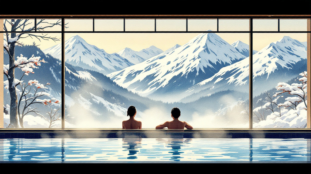 Yatsugatake Jomon Natural Hot Spring Togarishi no Yu hot spring in Chino, Nagano